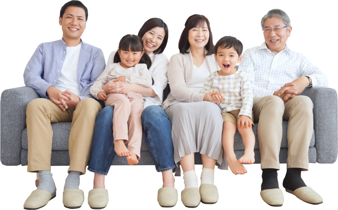 家族三世代で通っていただける歯科医院